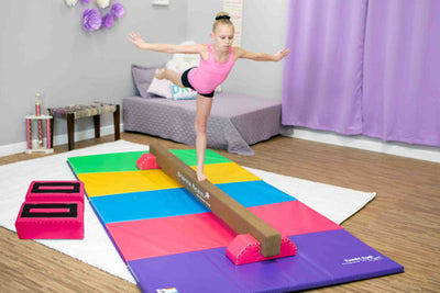 Gymnastics mats for home kids on sale